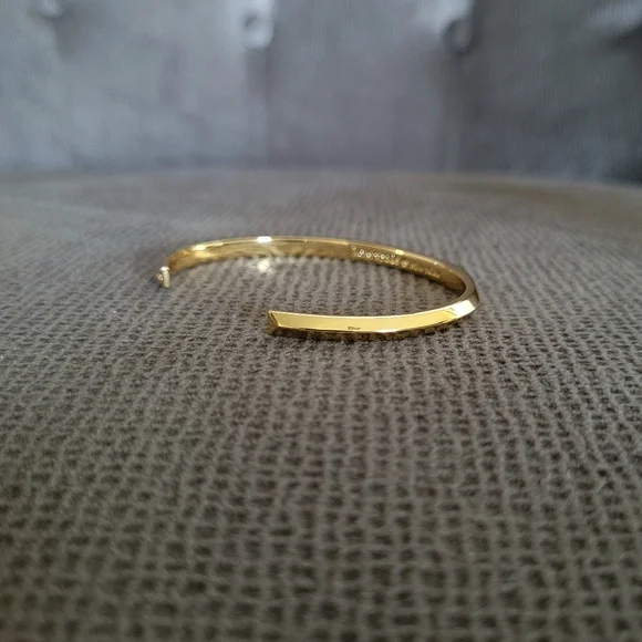 Kate Spade♠️ "Raise the Bar" Gold💛 Open Cuff Bracelet - NWT - Picture 6 of 12